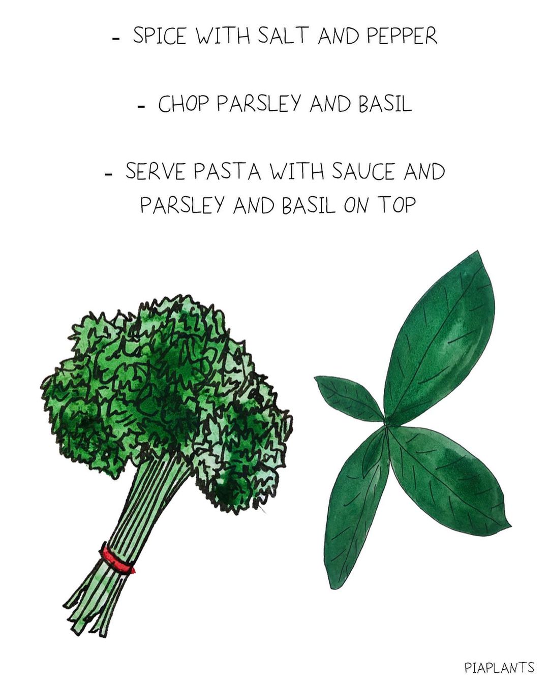 Spicy Italian Arrabbiata Pasta with Herbs