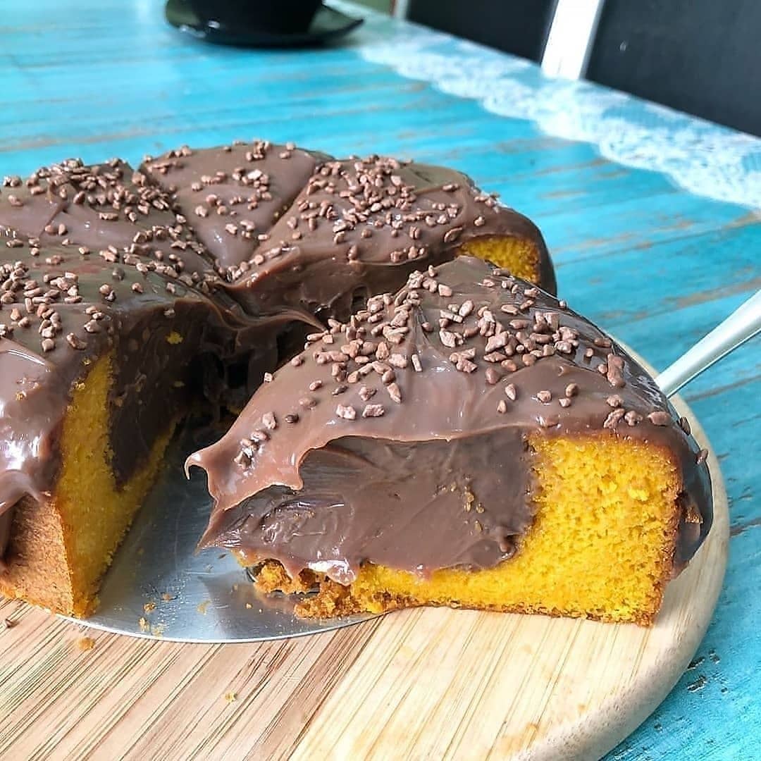 Carrot Cake with Chocolate Frosting