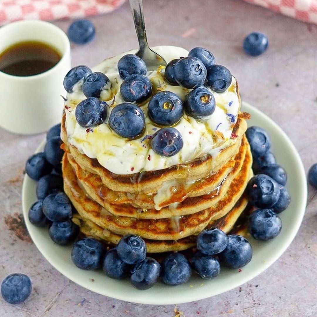 Fluffy Vegan Buckwheat Pancakes