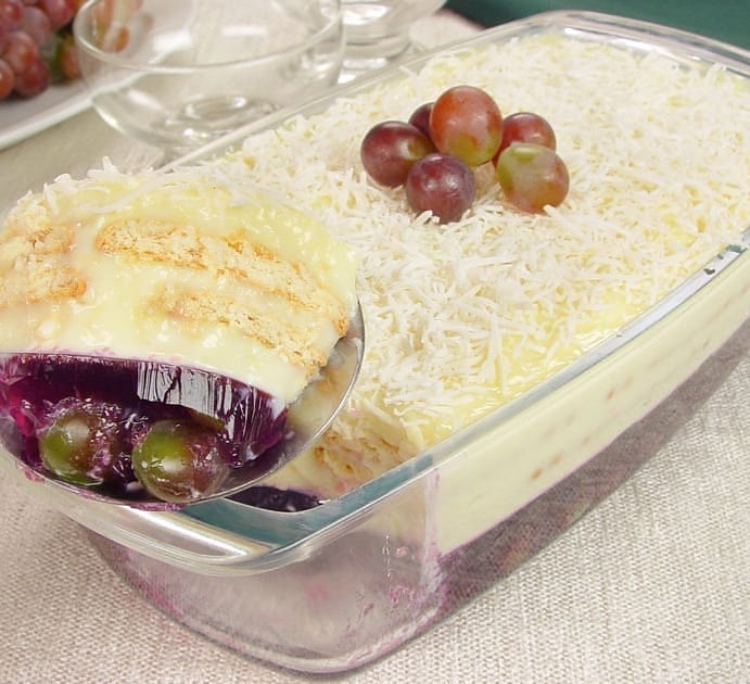 Easy Grape Jelly Pavê Dessert