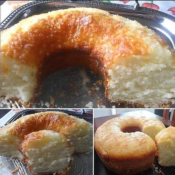 Simple Brazilian Rice Cake