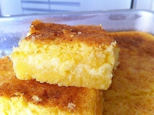 Creamy Brazilian Cornmeal Cake