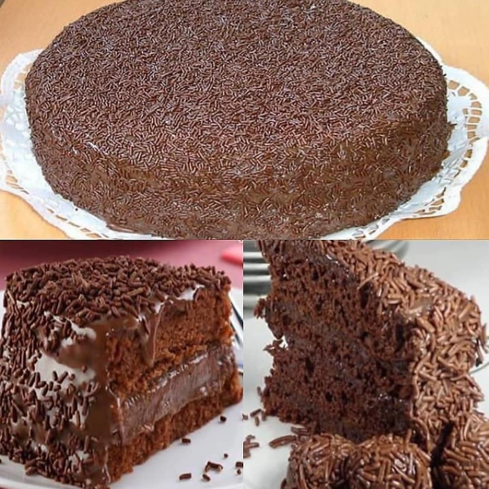 Brazilian Chocolate Brigadeiro Cake