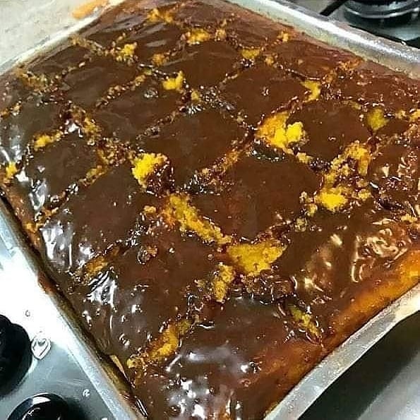 Carrot Cake with Chocolate Frosting