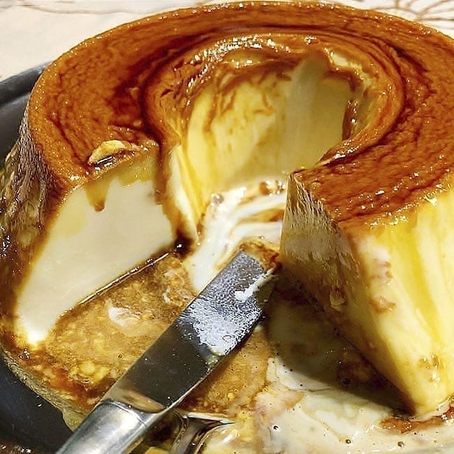 Powdered Milk Pudding in the Oven