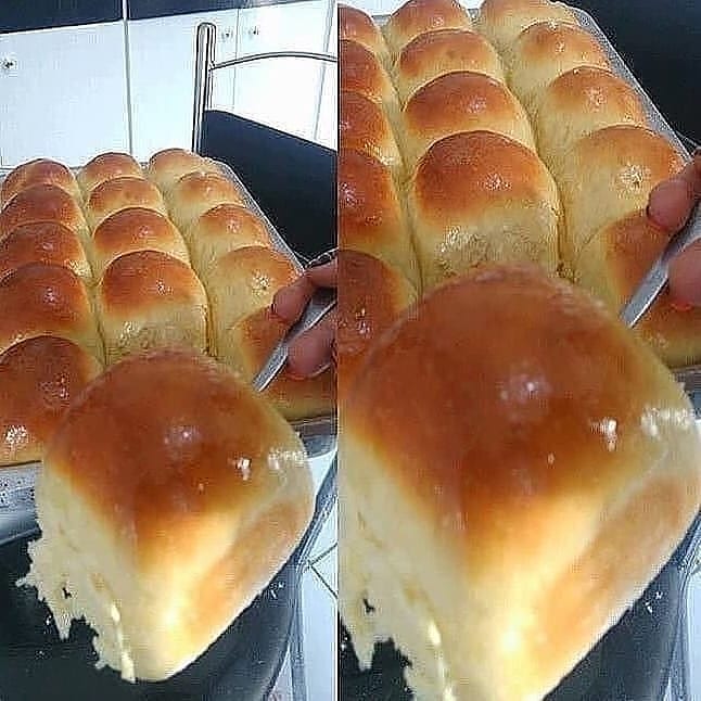 Simple Brazilian Yeast Bread with Sweet Glaze