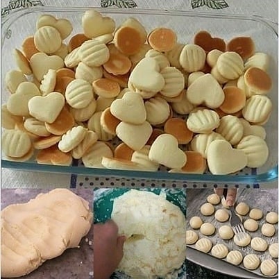 Simple Three Ingredient Cornstarch Cookies