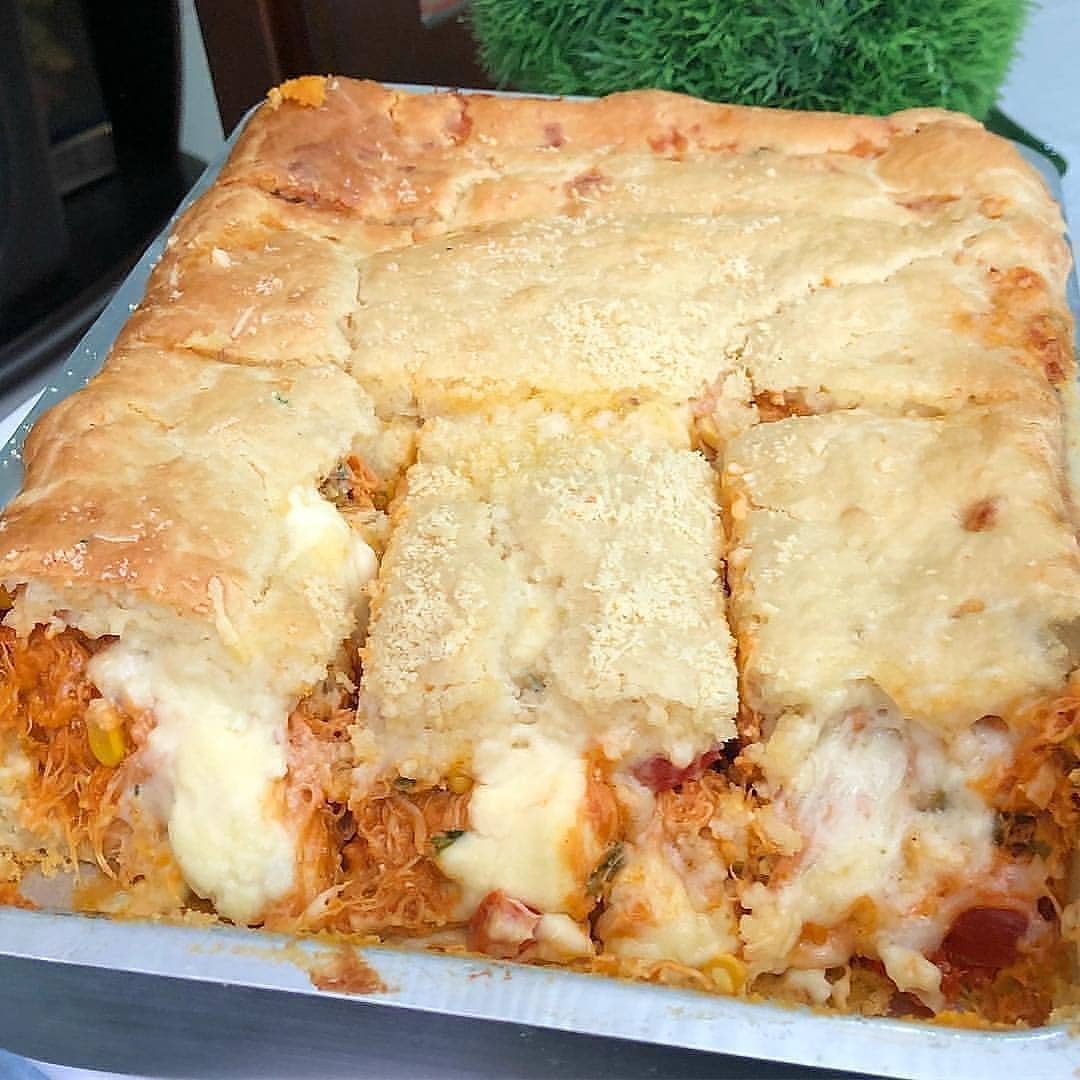 Creamy Chicken and Cheese Blender Casserole