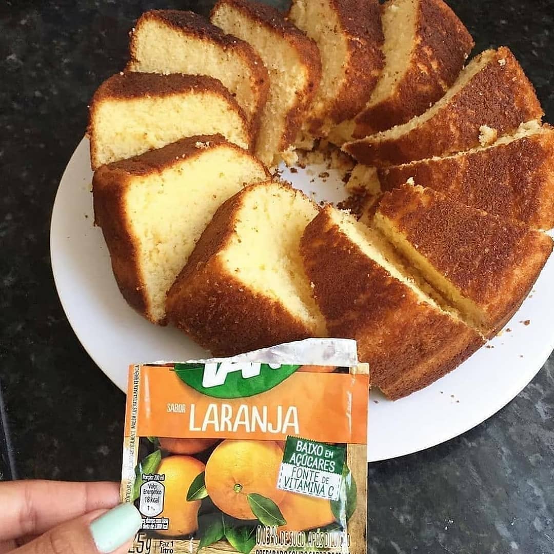 Simple Fluffy Tang Cake