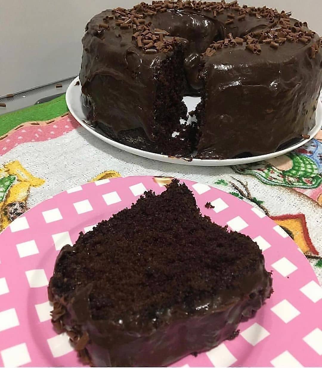 Very Moist Chocolate Blender Cake