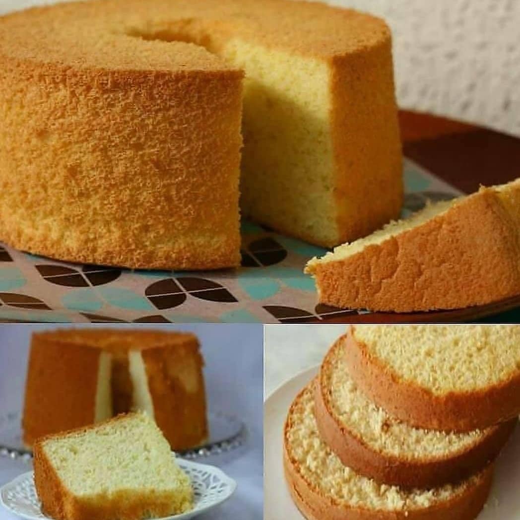 Classic Vanilla Chiffon Cake