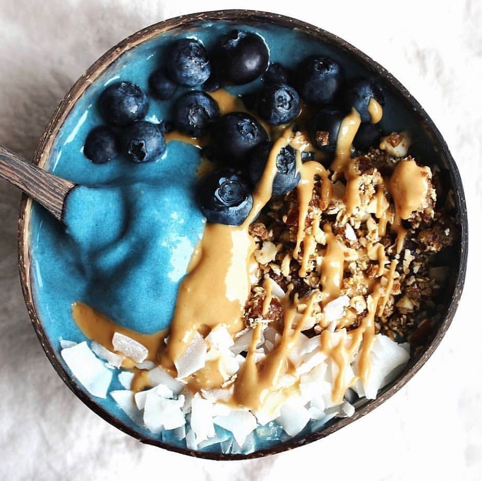 Mermaid Fruit Smoothie Bowl