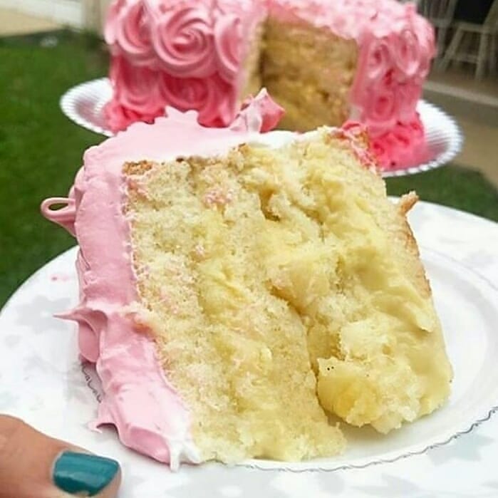 Homemade Pineapple Custard Cake Filling