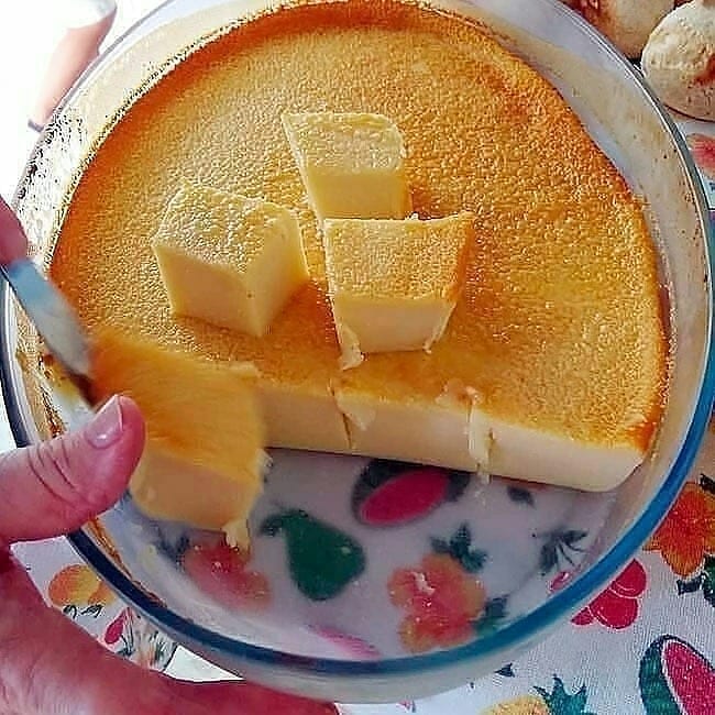 Blender Coconut Cake with Parmesan