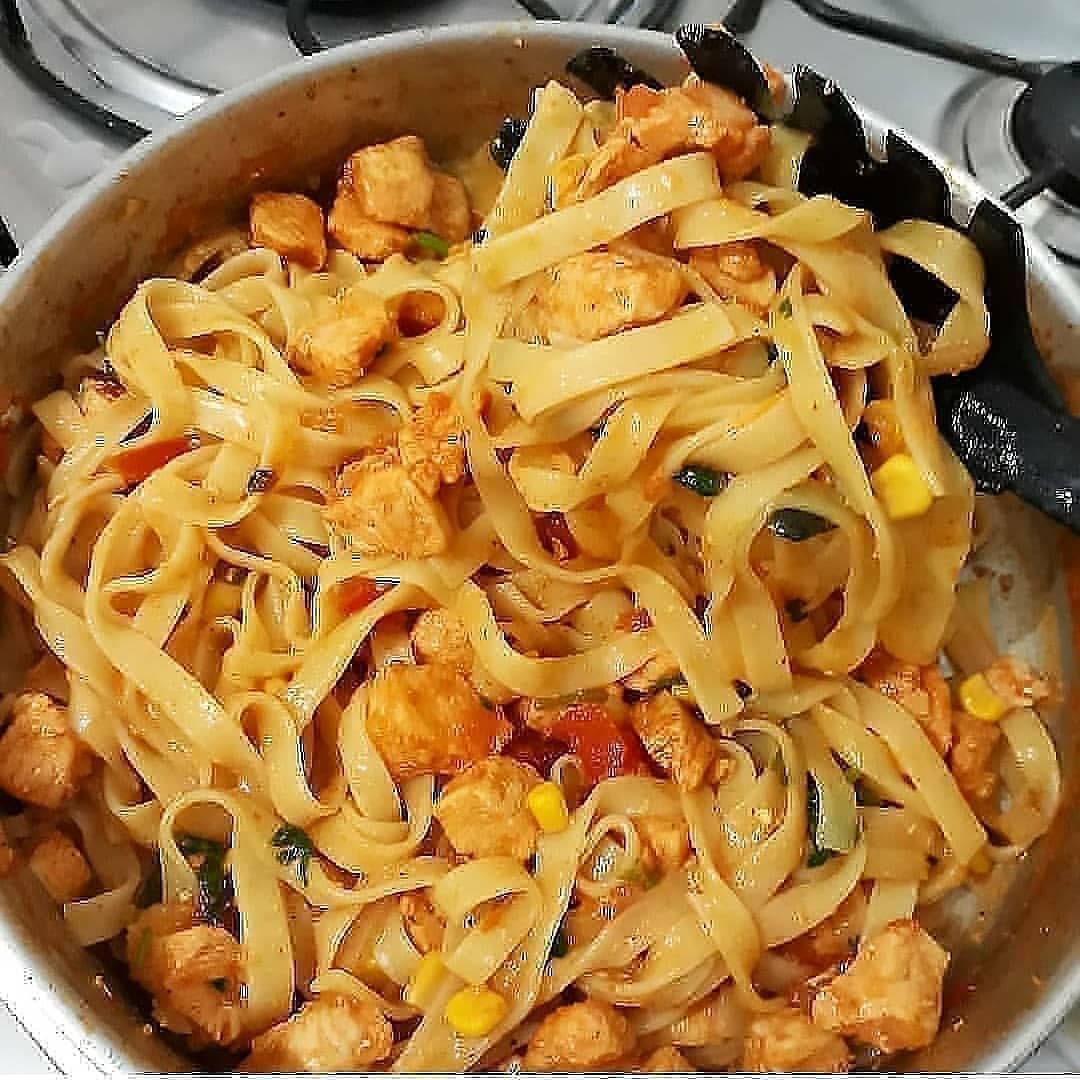 Quick Chicken Pasta Lunch Today