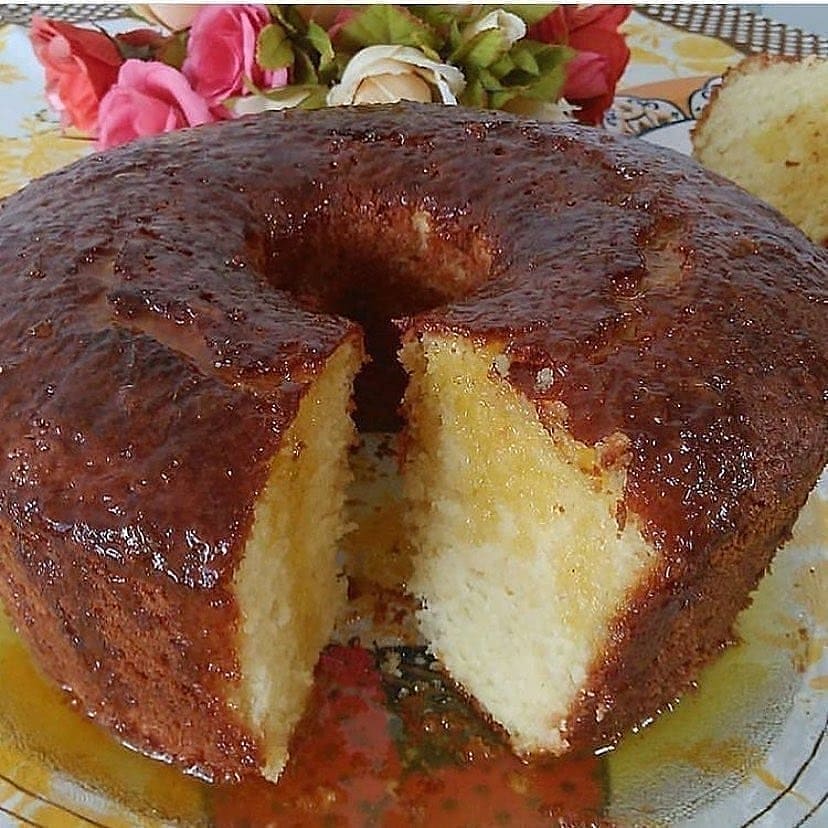 Grandma's Fluffy Golden Orange Cake