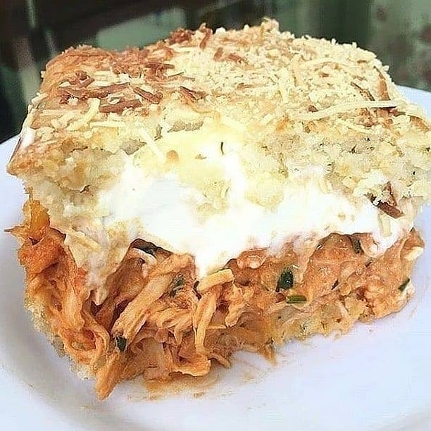 Creamy Chicken Pie Made in Blender