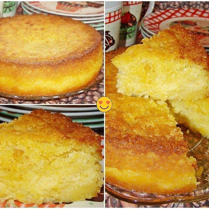Brazilian Sweet Corn Cake with Parmesan