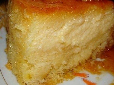Brazilian Orange Cake with Caramel Syrup and Pudding Layer