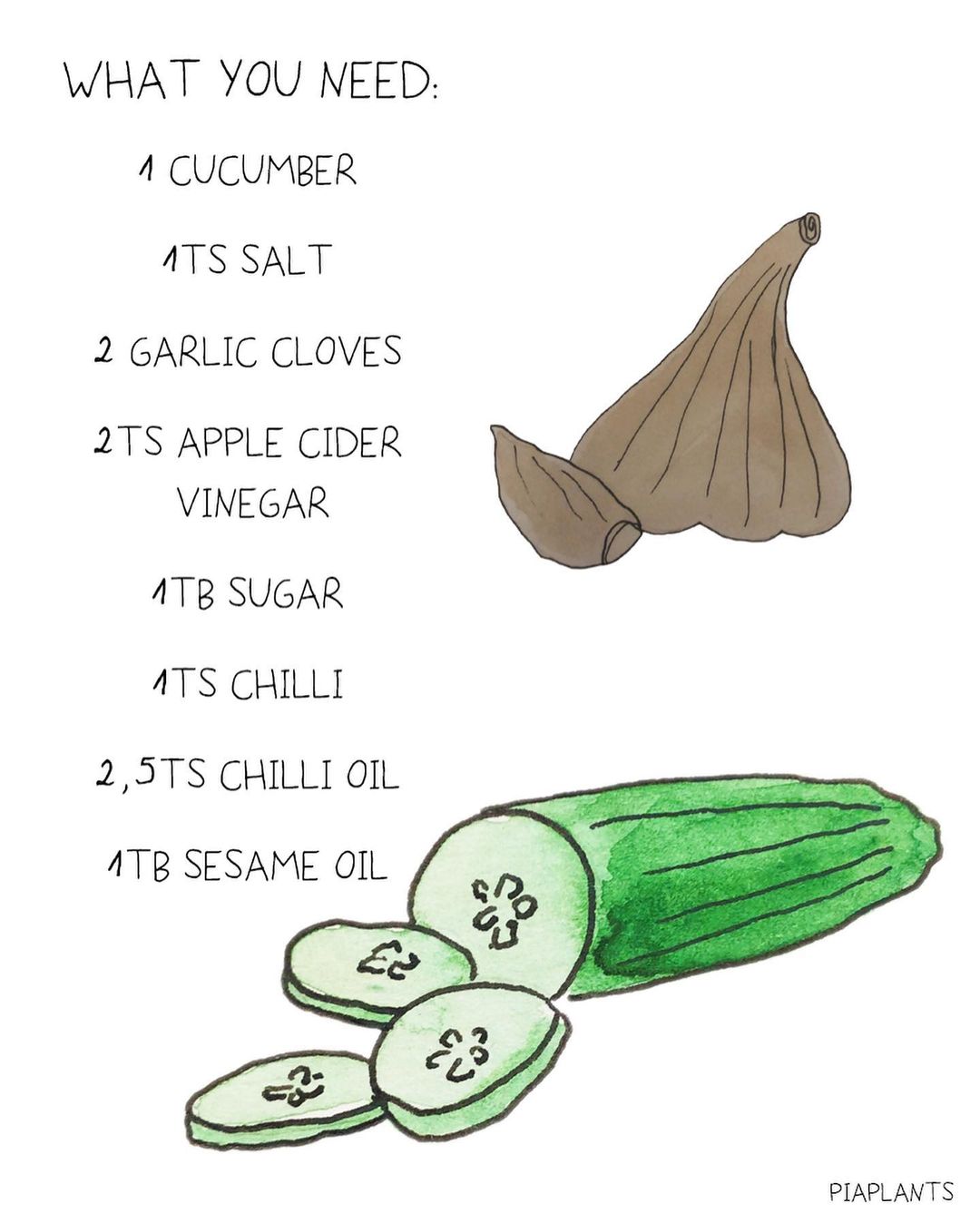 asian cucumber chilli salad