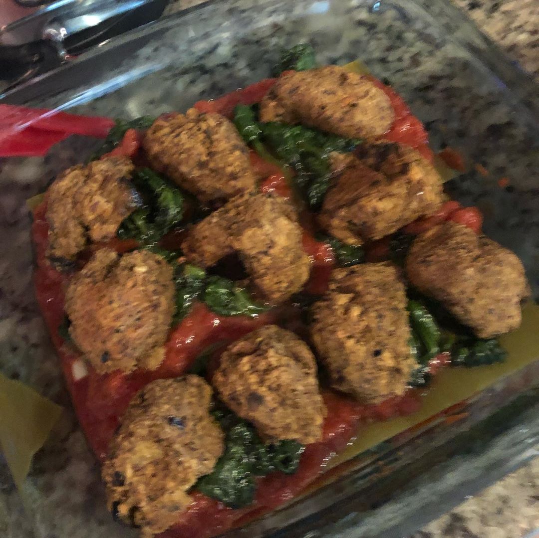 Vegan Eggplant Meatballs with Garlic and Basil
