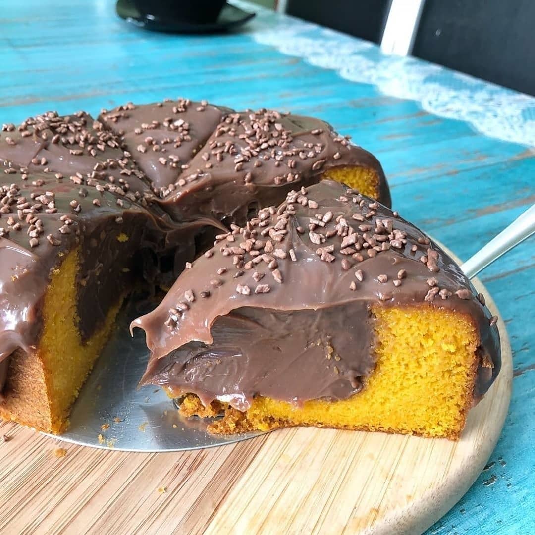 Carrot Cake with Chocolate Frosting