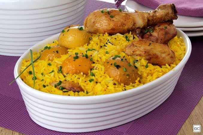 Goian Chicken and Pequi Rice