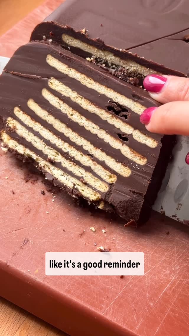 No-Bake German Hedgehog Slice