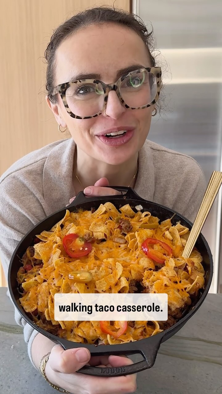 Easy Walking Taco Casserole