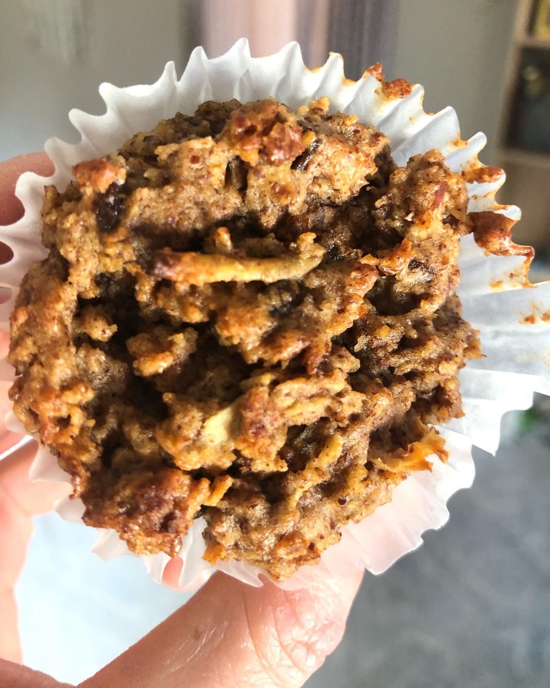 Paleo Apple Cinnamon Raisin Muffin