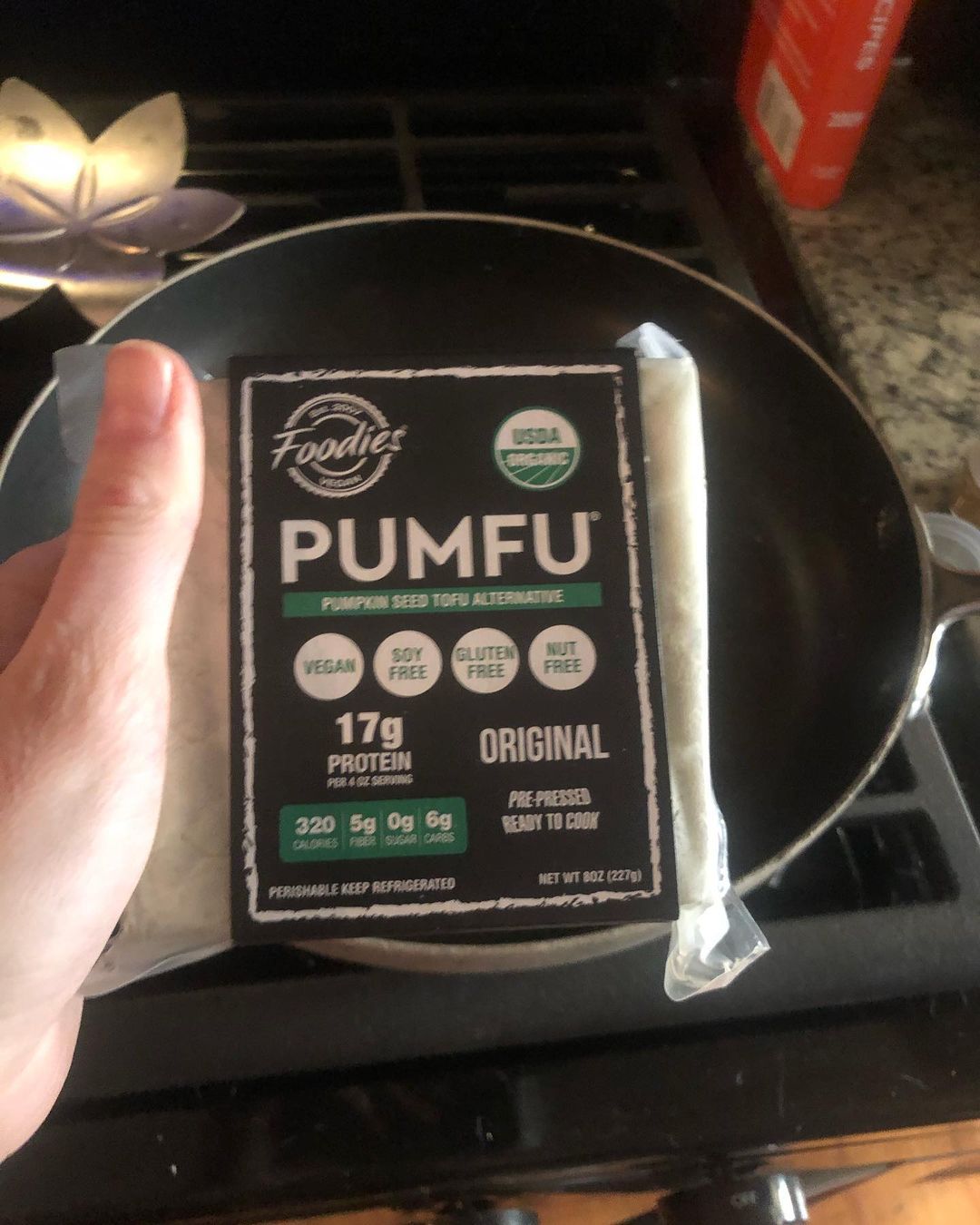 Vegan Pumfu Curry with Turmeric and Sweet Potatoes