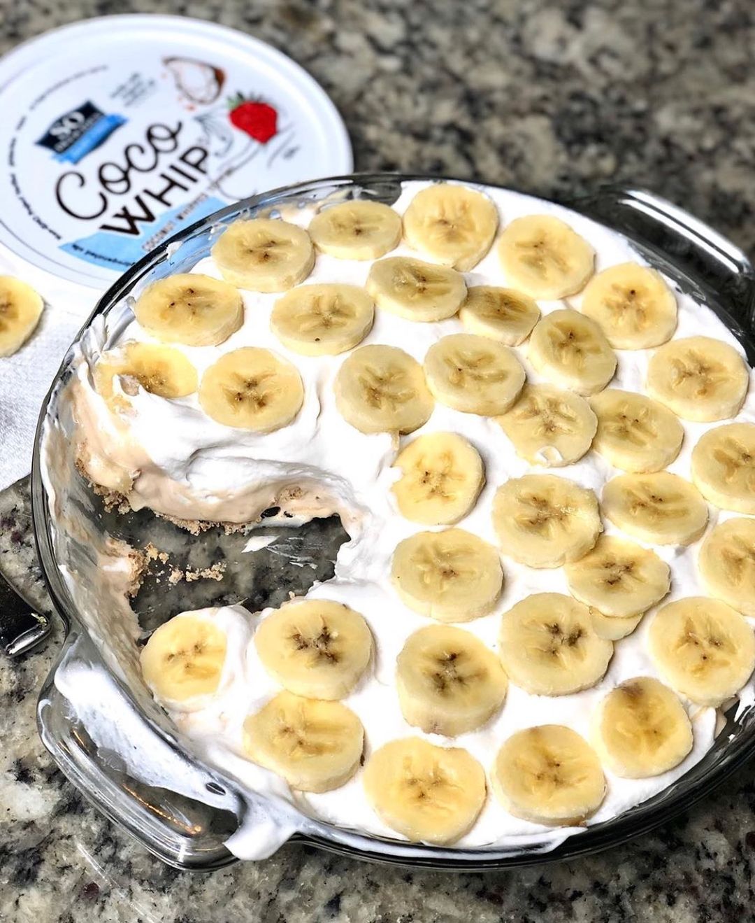 Salted Caramel Banana Cream Pie