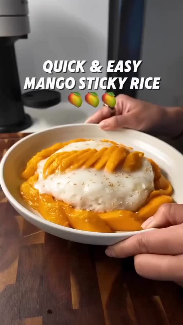 Easy Thai Mango Sticky Rice