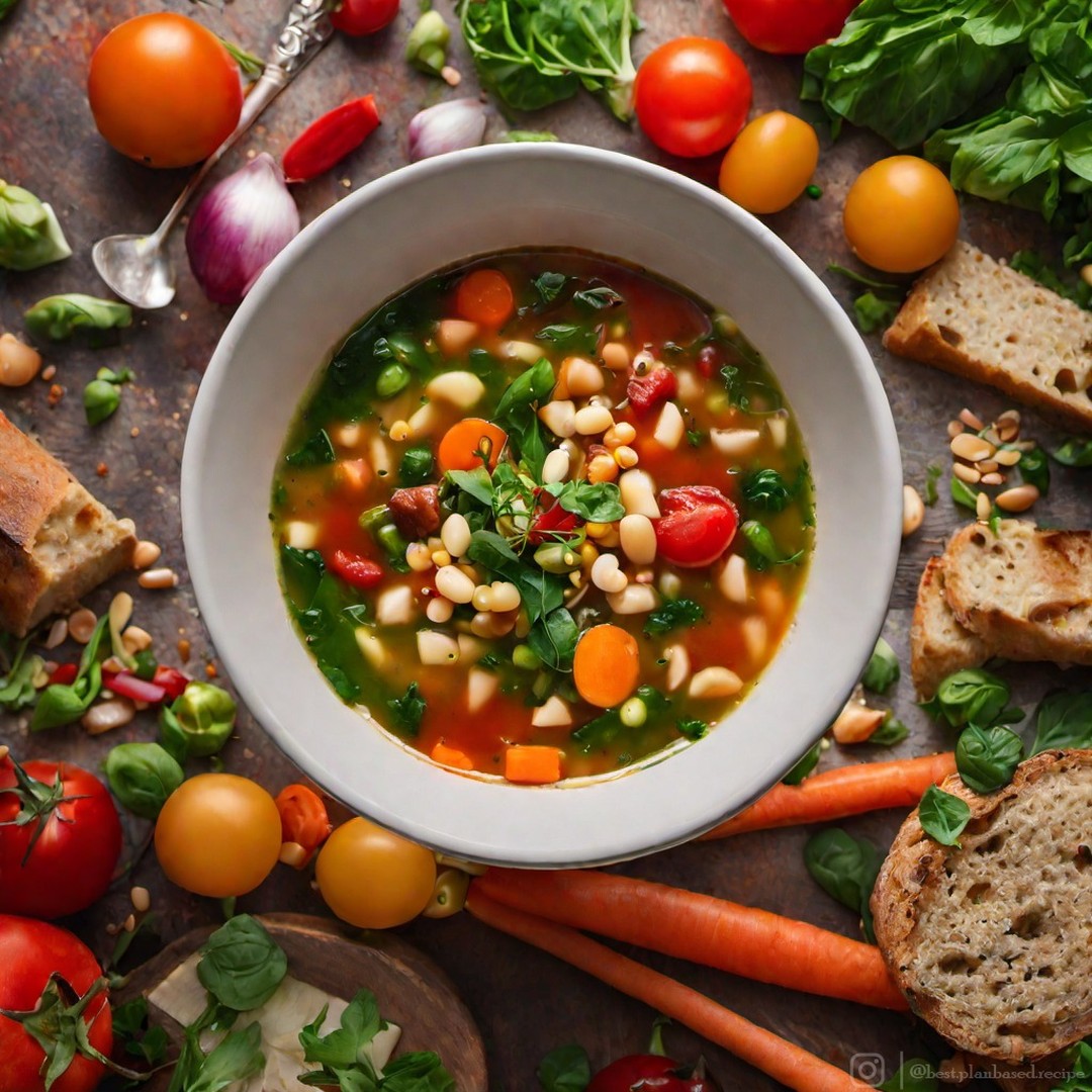 Hearty Vegan Minestrone Soup