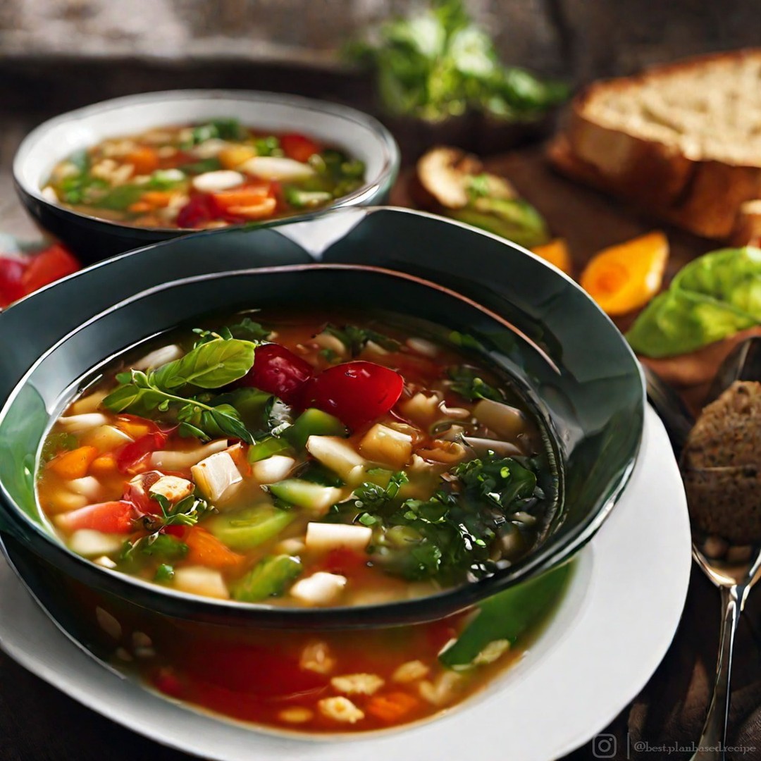 Hearty Vegan Minestrone Soup