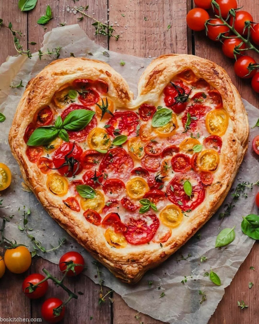 Simple Vegan Tomato Tart