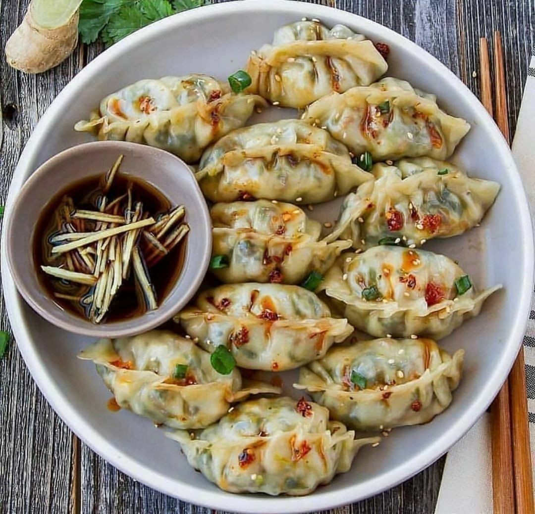 Vegan Tofu Bok Choy Potstickers