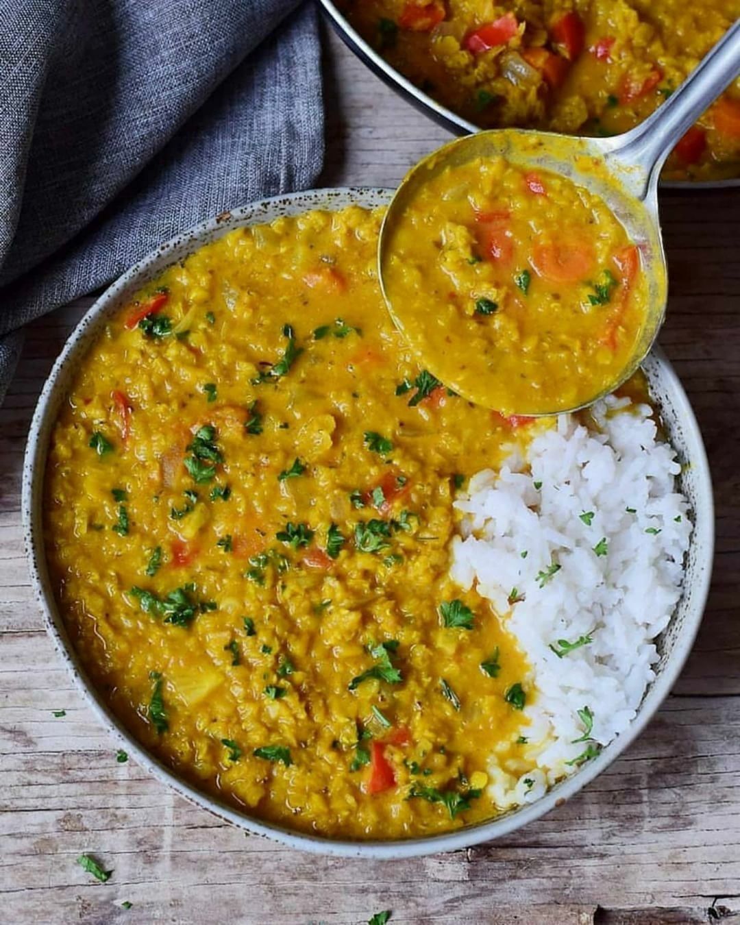 Red Lentil Dal Tadka