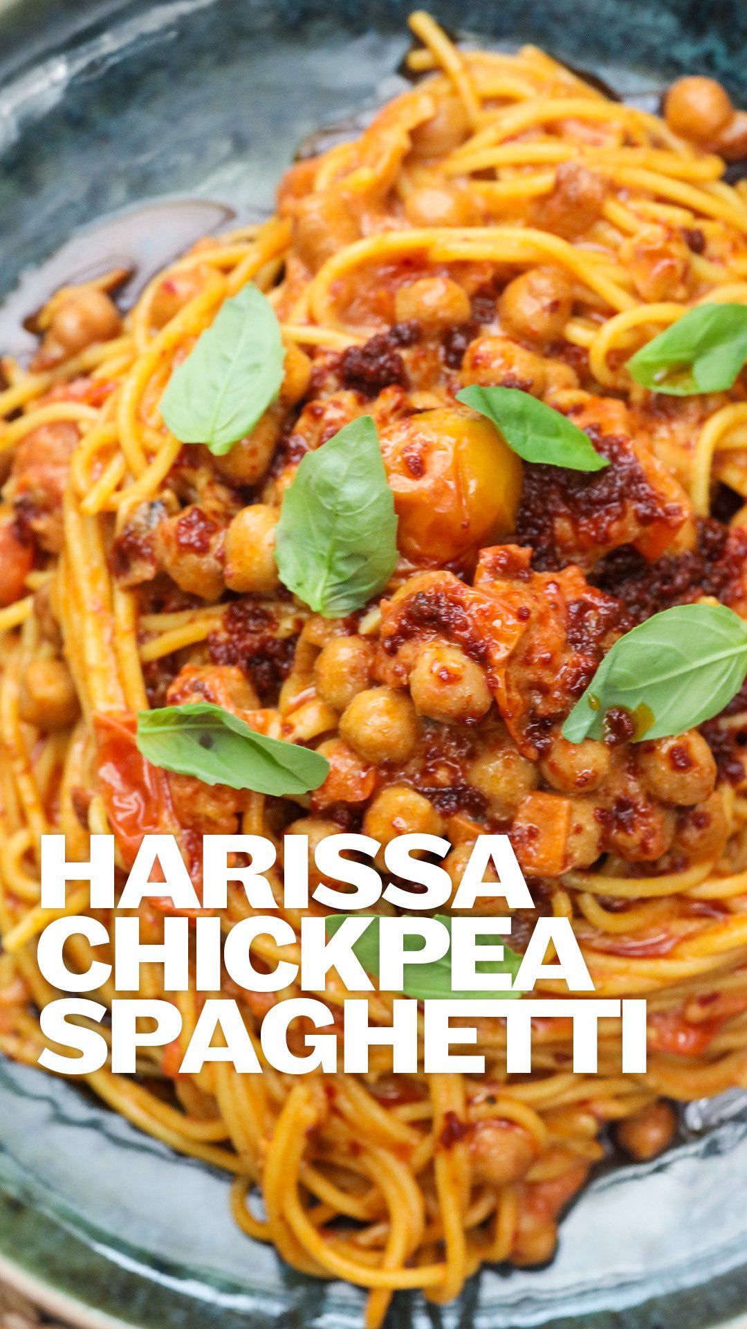 Roasted Tomato and Harissa Spaghetti