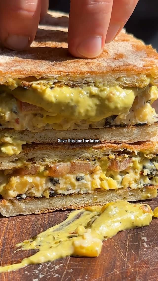 Vegan Chickpea Tuna Avocado Sandwich