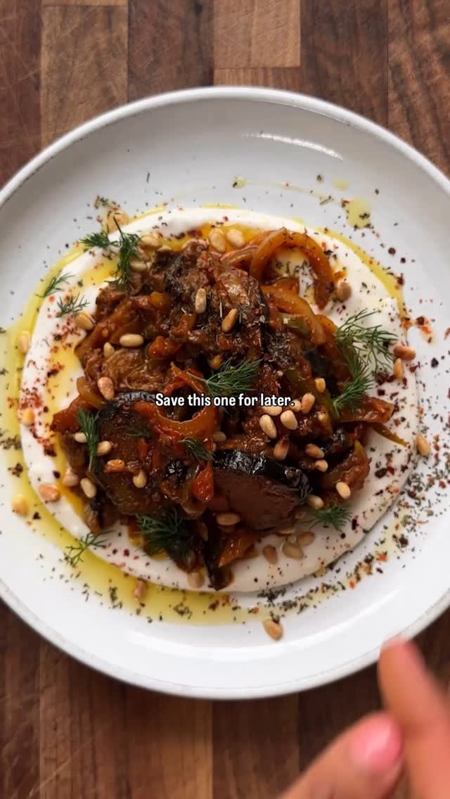 Spiced Aubergine Borani Dip