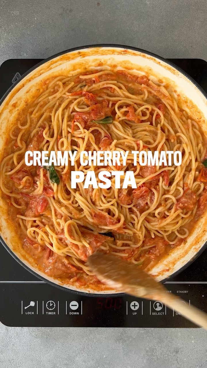 Creamy Cherry Tomato Pasta