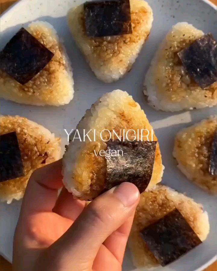 Japanese Grilled Rice Balls