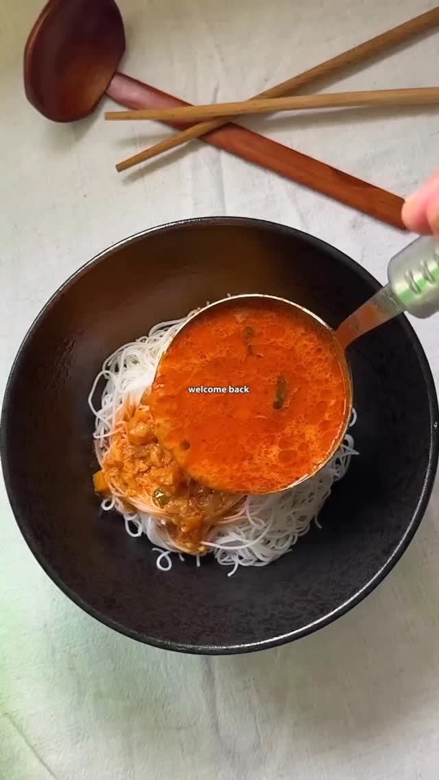 Thai Red Noodle Soup