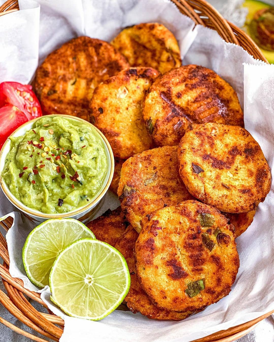Corn Flour Zucchini Fritters