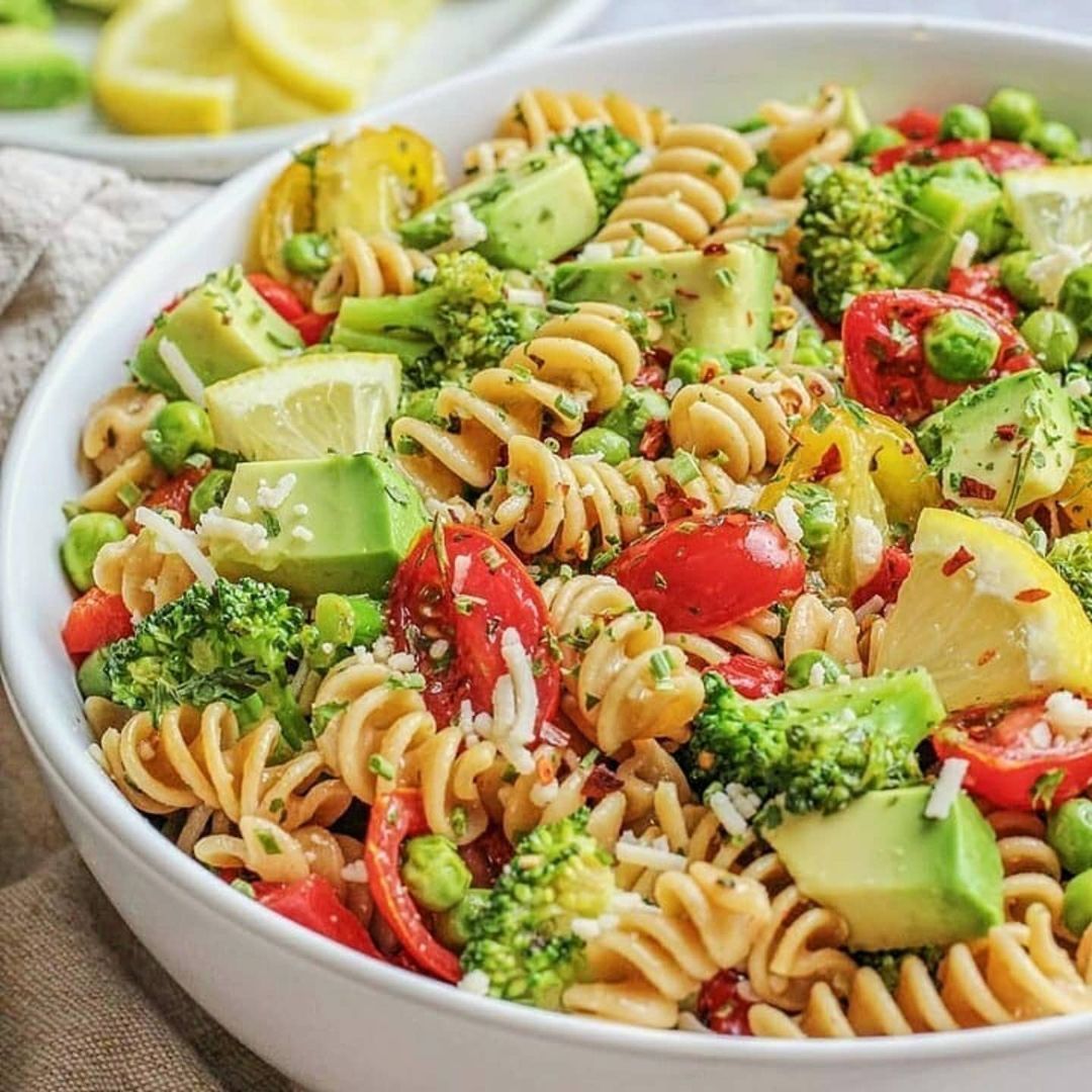 Vegan Primavera Pasta Salad