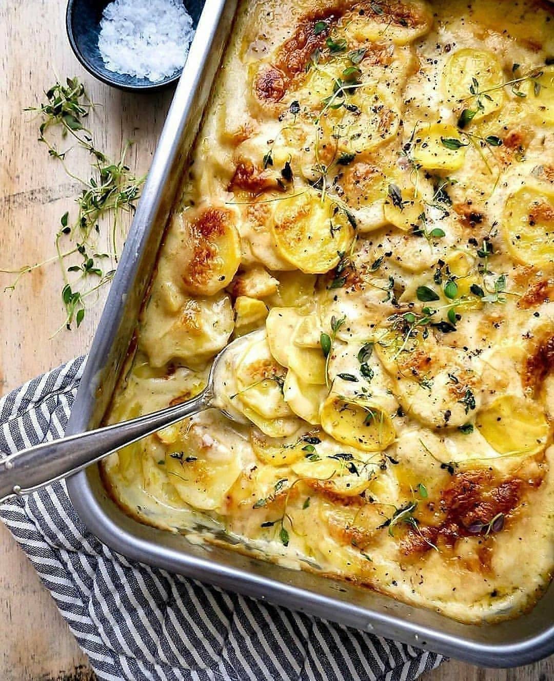 Creamy Vegan Potato Bake