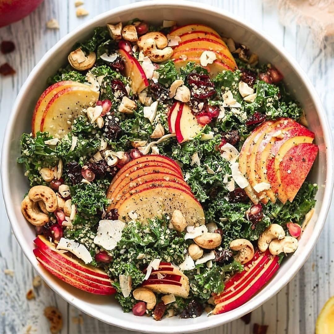 Harvest Kale Caesar Salad