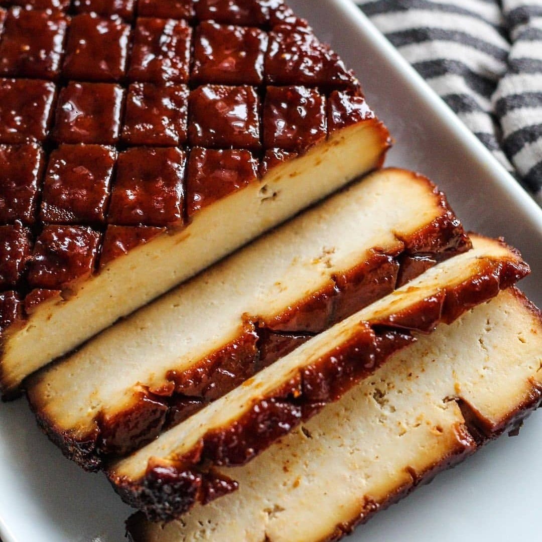 Brown Sugar Glazed Tofu