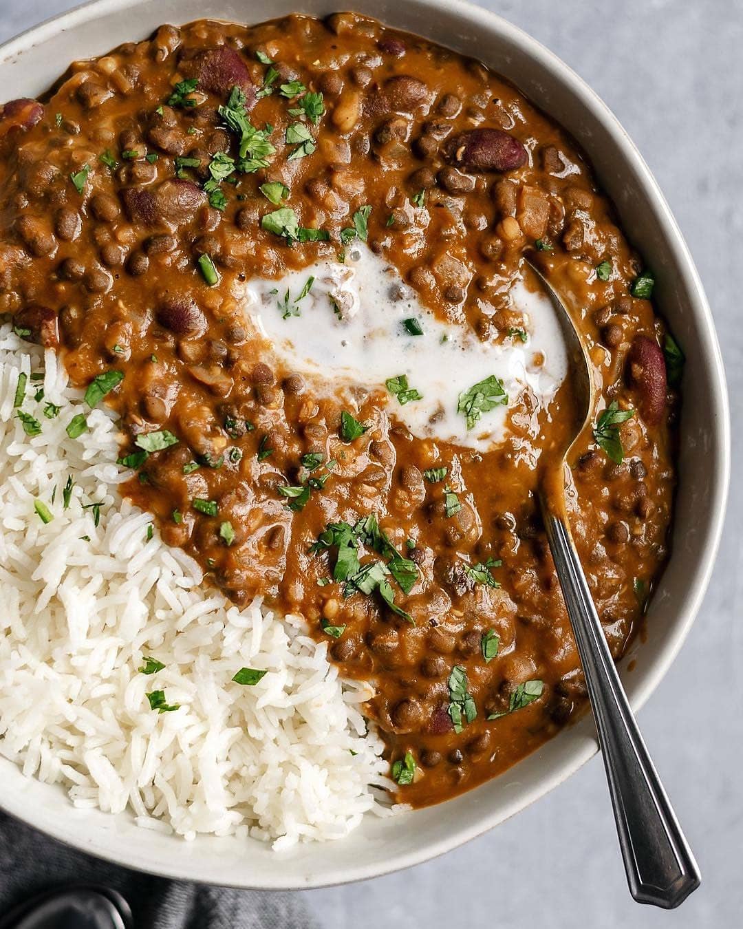 Creamy Vegan Dal Makhani Stew